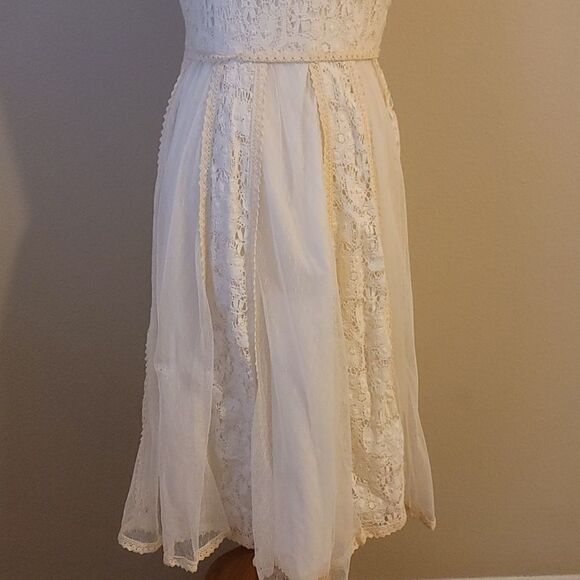 Citrine lace dress size 10 - Picture 6 of 14